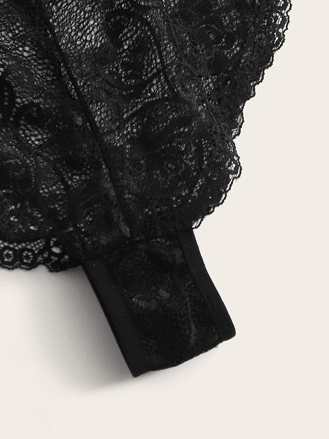 Sweatyrocks Women'S Lace Cami Top with Shorts with Panties 3 Piece Set Sexy Lingerie Pajama Set Sleepwear Apparel & Accessories > Clothing > Sleepwear & Loungewear Kylie Max