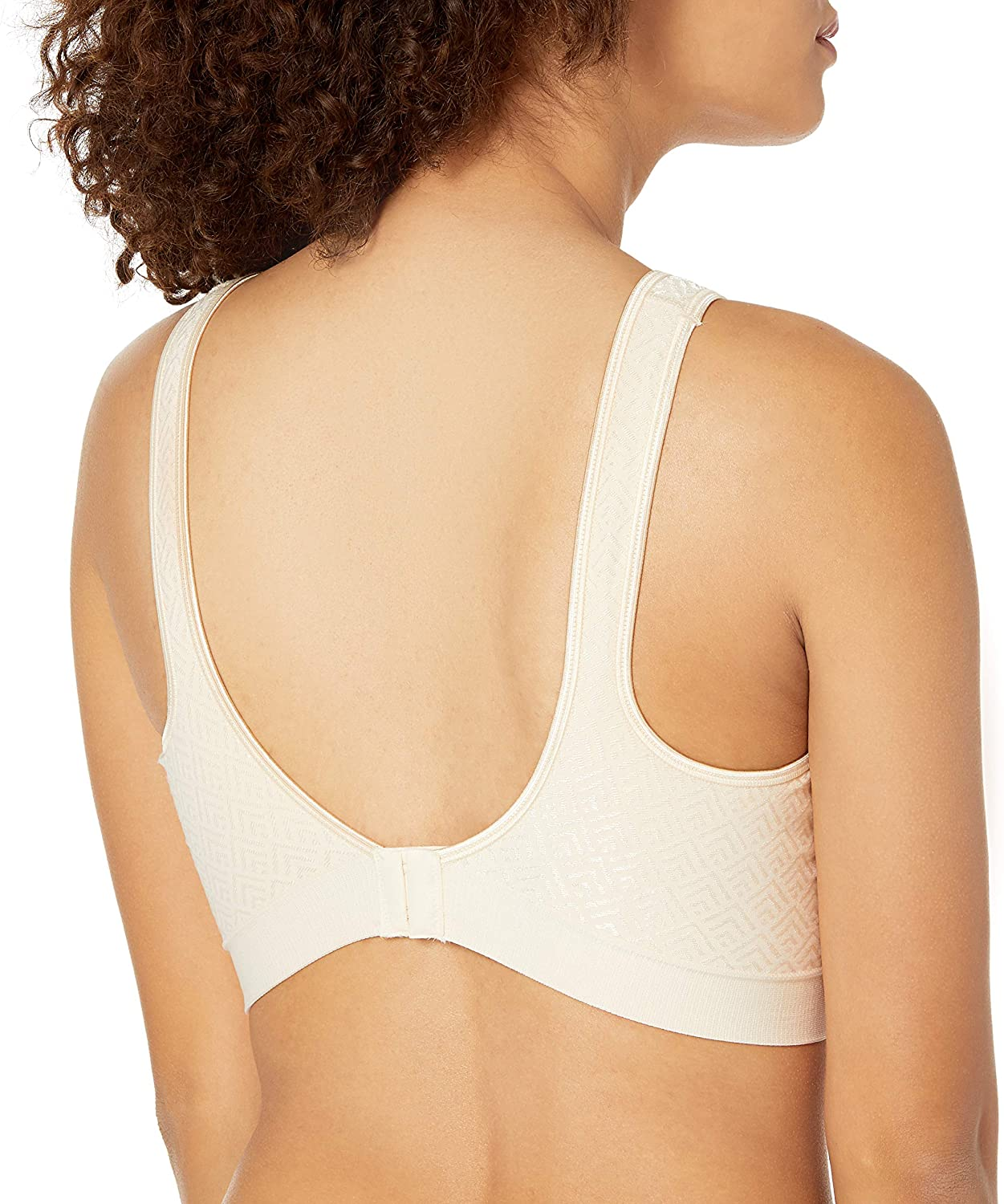 Bali Women'S Comfort Revolution Wirefree Bra with Smart Sizes DF3484 Apparel & Accessories > Clothing > Underwear & Socks > Shapewear Bali