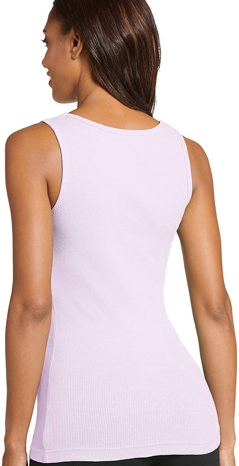 Jockey Women'S T-Shirts 100% Cotton Rib Tank Apparel & Accessories > Clothing > Activewear Kylie Max