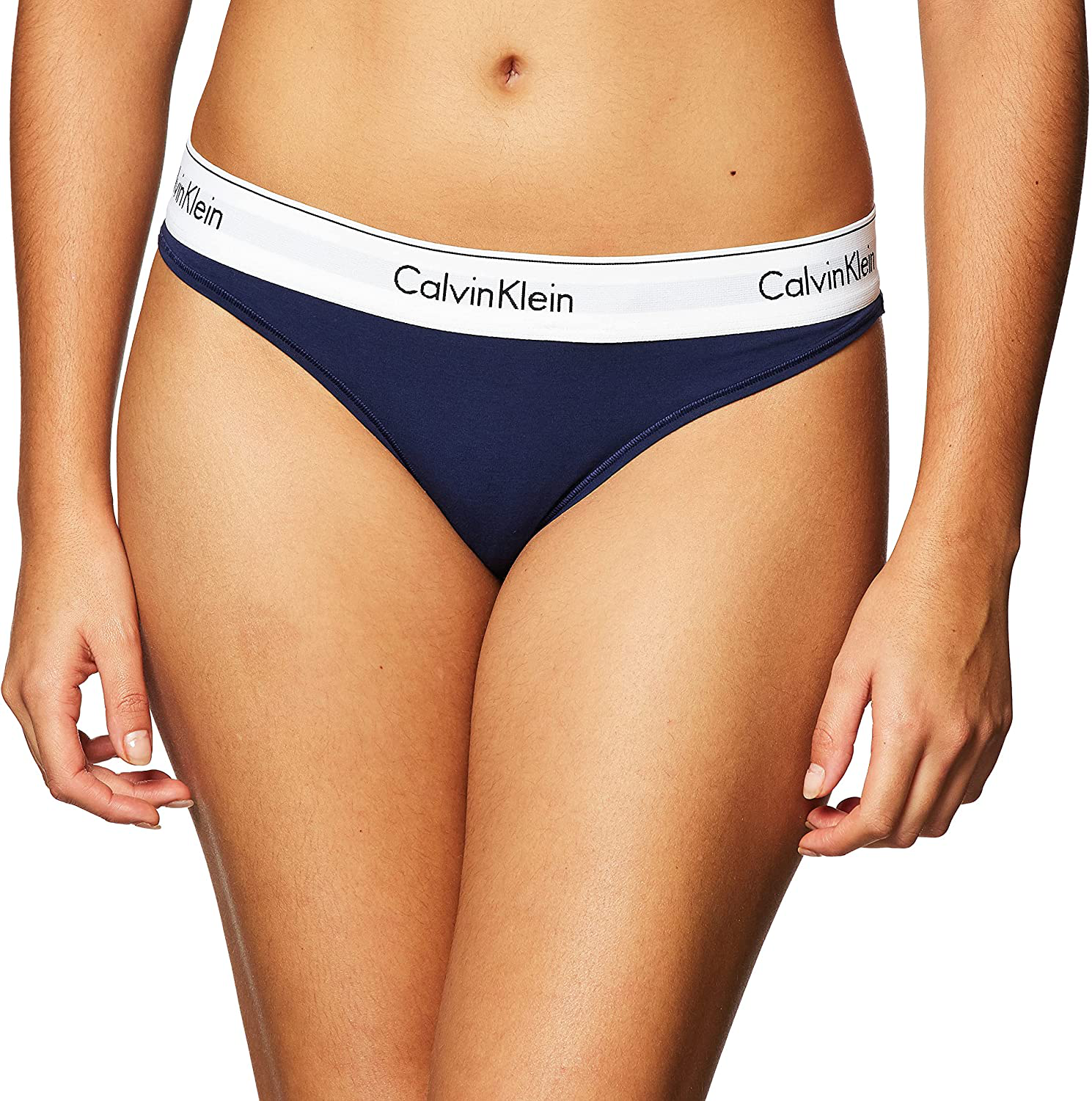 Calvin Klein Women's Modern Cotton Thong Panty Apparel & Accessories > Clothing > Underwear & Socks > Underwear Calvin Klein Coastal Large