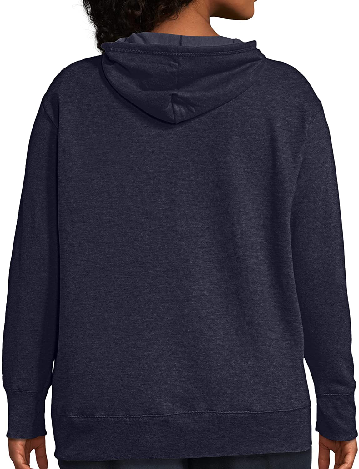 JUST MY SIZE plus Size Comfortsoft Ecosmart Fleece Full-Zip Women'S Hoodie Apparel & Accessories > Clothing > Activewear Kylie Max