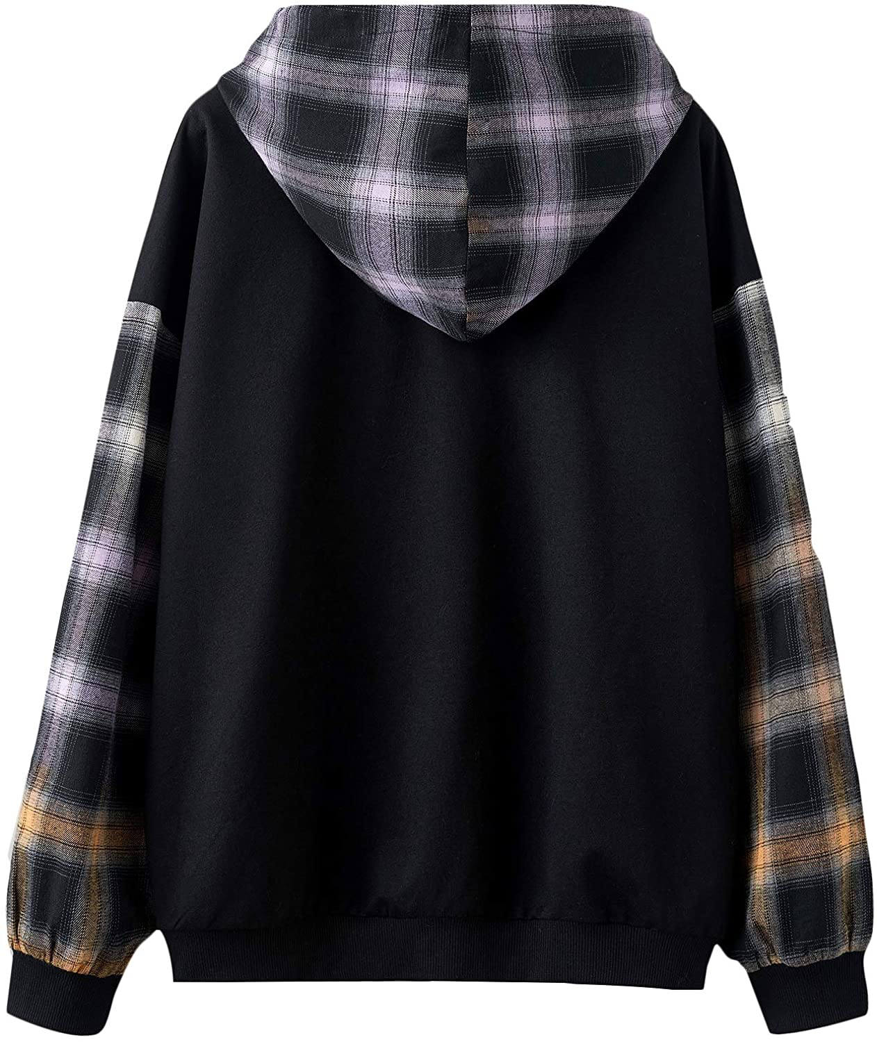 Verdusa Women'S Embroidery Long Sleeve Drawstring Pullover Top Hoodie Sweatshirt Apparel & Accessories > Clothing > Activewear Kylie Max