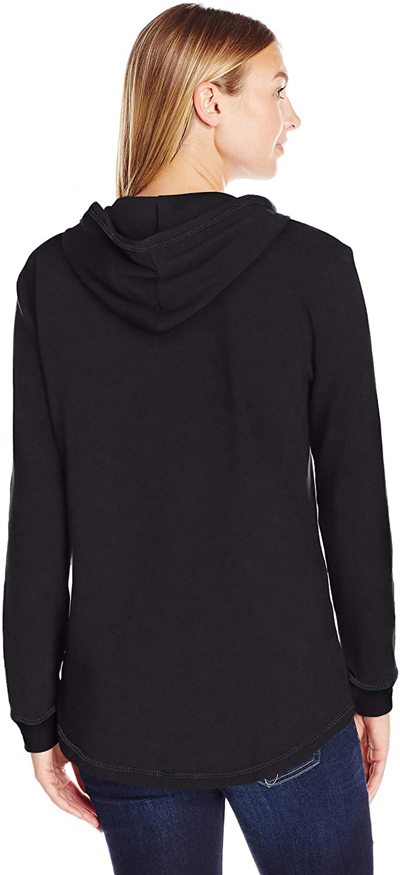 Hanes Women'S Slub Jersey Hoodie Apparel & Accessories > Clothing > Activewear Kylie Max