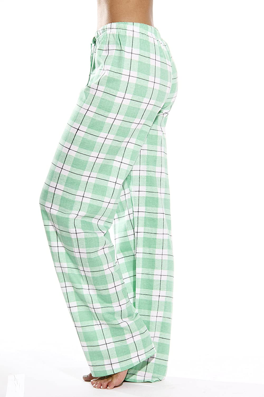 Just Love 100% Cotton Jersey Women Plaid Pajama Pants Sleepwear Apparel & Accessories > Clothing > Sleepwear & Loungewear > Pajamas Kylie Max