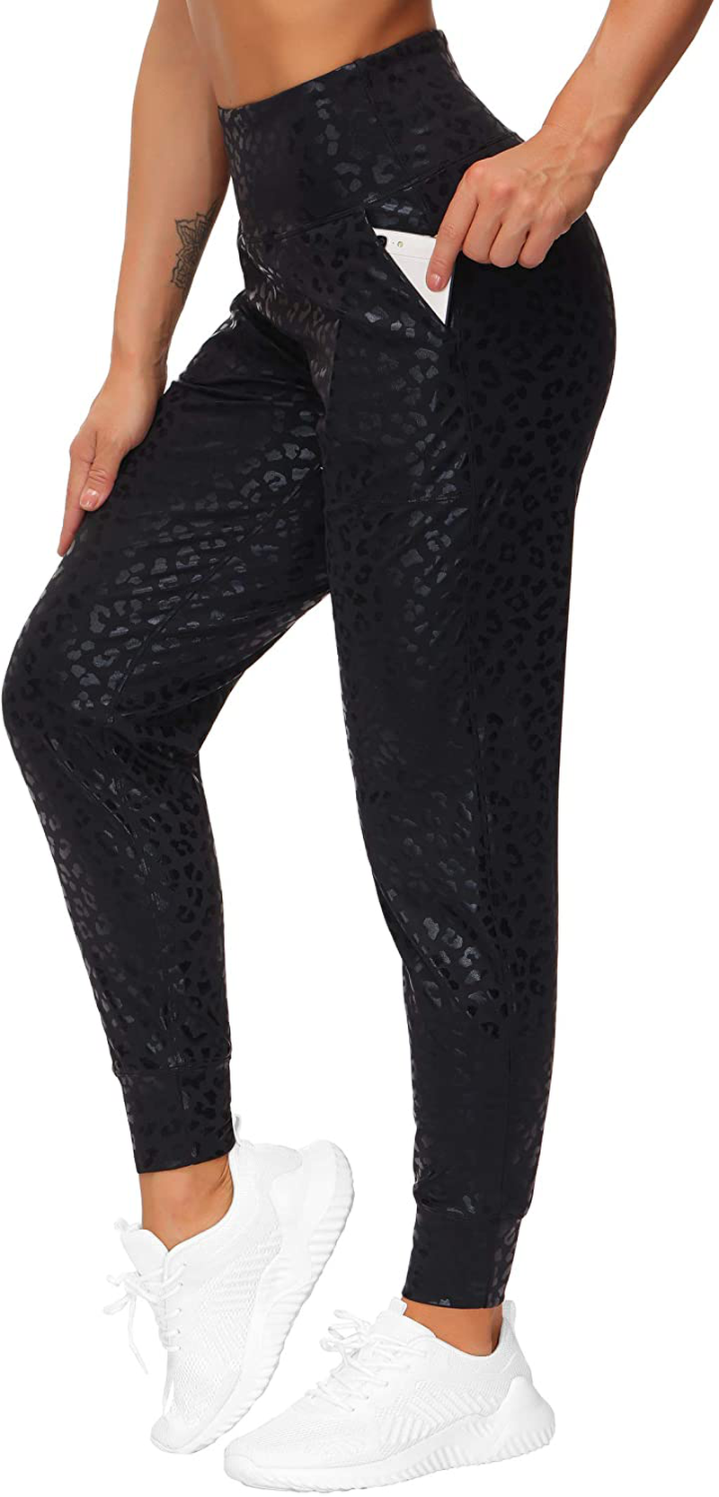 THE GYM PEOPLE Women'S Joggers Pants Lightweight Athletic Leggings Tapered Lounge Pants for Workout, Yoga, Running Apparel & Accessories > Clothing > Activewear Kylie Max
