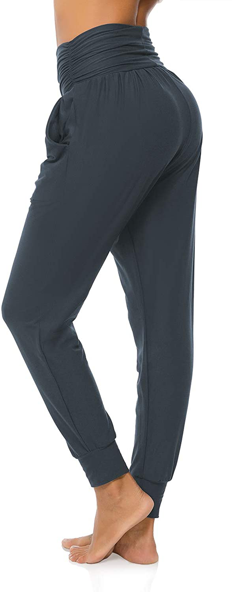 DIBAOLONG Womens Yoga Sweatpants Loose Workout Joggers Pants Comfy Lounge Pants with Pockets Apparel & Accessories > Clothing > Activewear Kylie Max