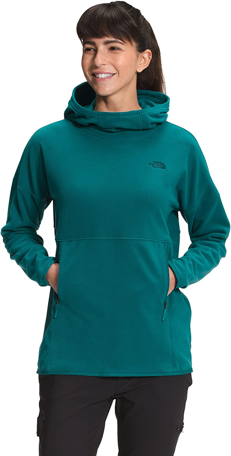 The North Face Women'S TKA Glacier Pullover Hoodie Sweatshirt Apparel & Accessories > Clothing > Activewear Kylie Max
