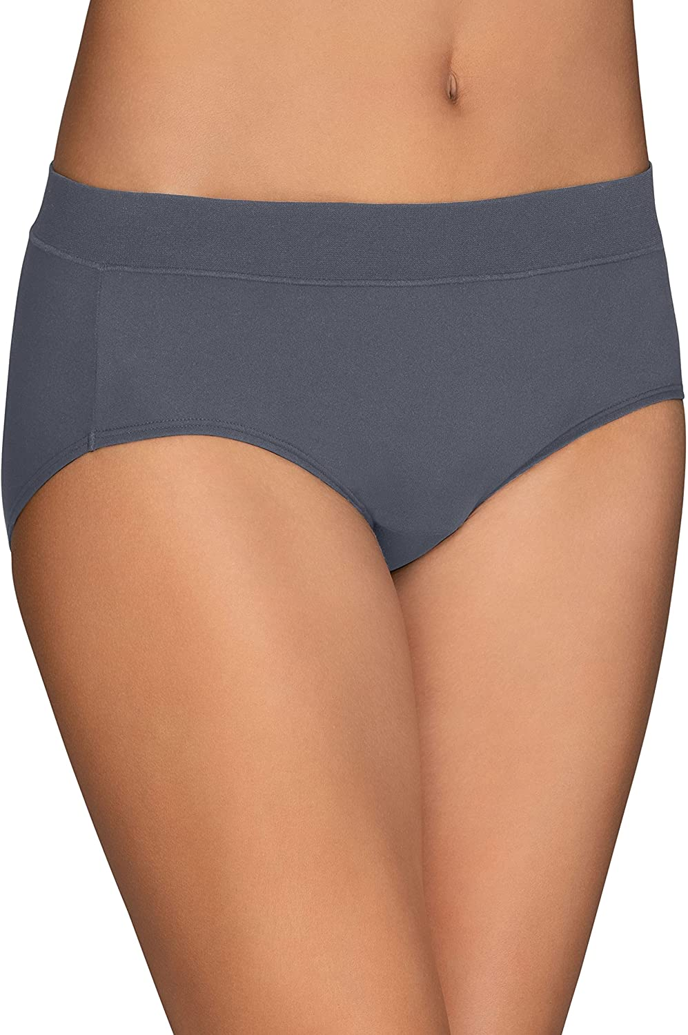 Vanity Fair Women'S beyond Comfort Seamless Waist Panties Apparel & Accessories > Clothing > Underwear & Socks > Underwear Vanity Fair Hipster - Steele Violet Hipster 5