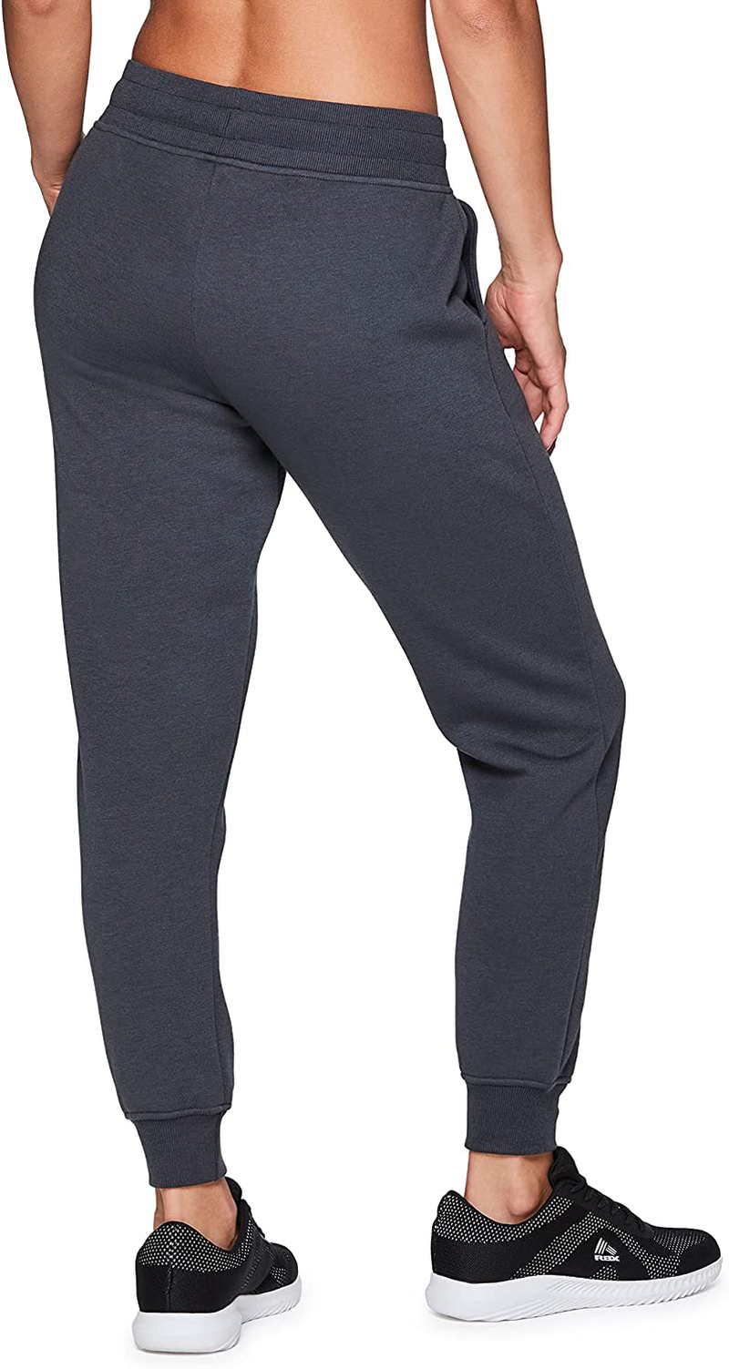 RBX Active Women'S Athletic Super Soft Lightweight Cuffed Tapered Jogger Sweatpants with Pockets Apparel & Accessories > Clothing > Activewear Kylie Max