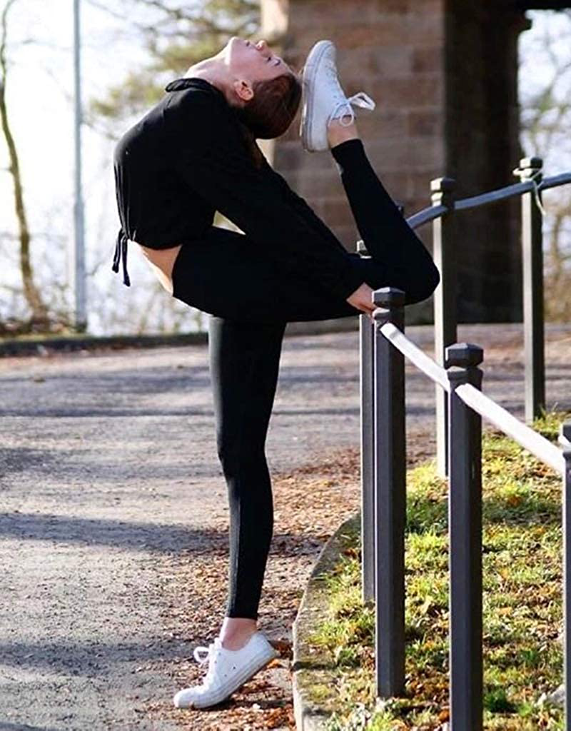 Women's Buttery Soft Leggings No See-Through High Waist Tummy Control Yoga Pants 3 Pack Spandex Workout Running Tights Apparel & Accessories > Clothing > Activewear Hi Clasmix