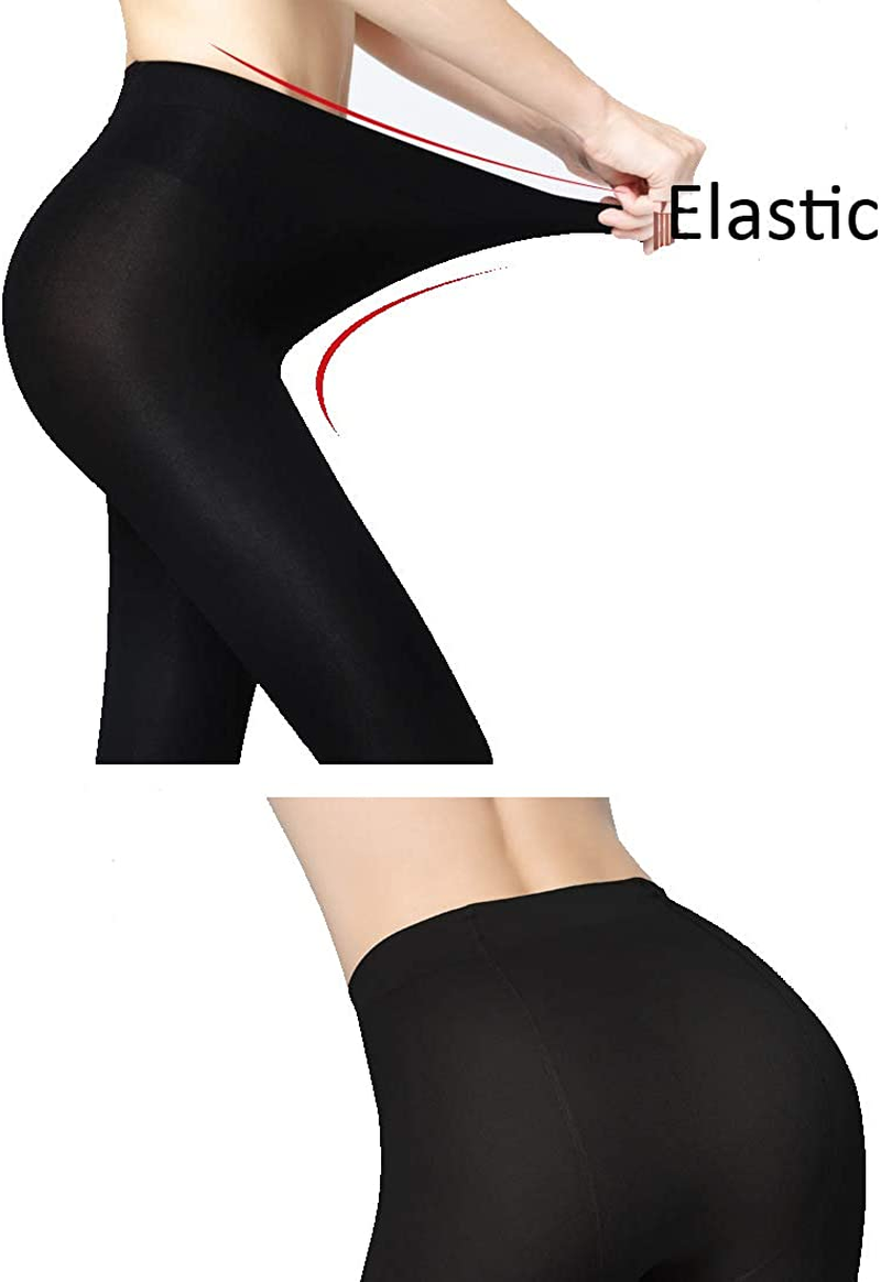 Blostirno Women'S Fleece Lined Tights Thermal Pantyhose Leggings Apparel & Accessories > Clothing > Underwear & Socks > Shapewear Blostirno
