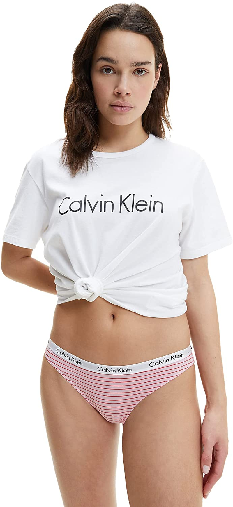 Calvin Klein Women'S Carousel Logo Cotton Bikini Panty Apparel & Accessories > Clothing > Underwear & Socks > Underwear Calvin Klein