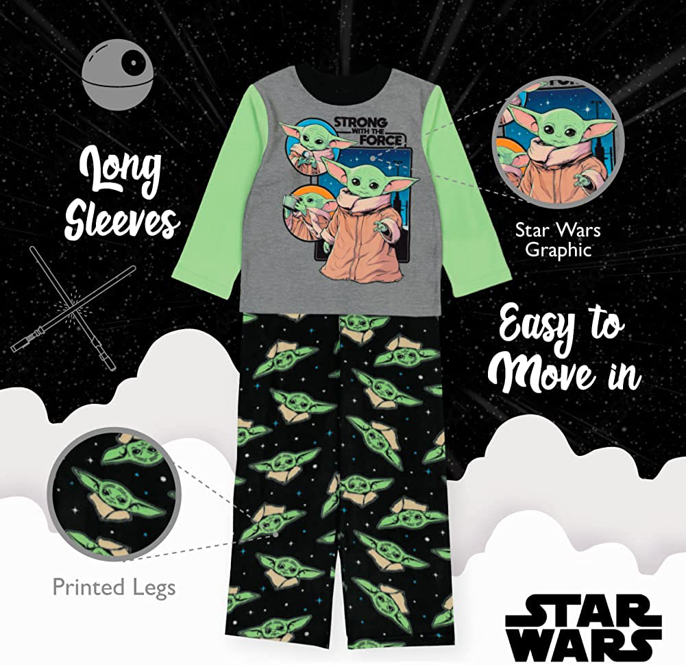 Star Wars Boys' Pajama Set Apparel & Accessories > Clothing > Sleepwear & Loungewear > Pajamas Kylie Max
