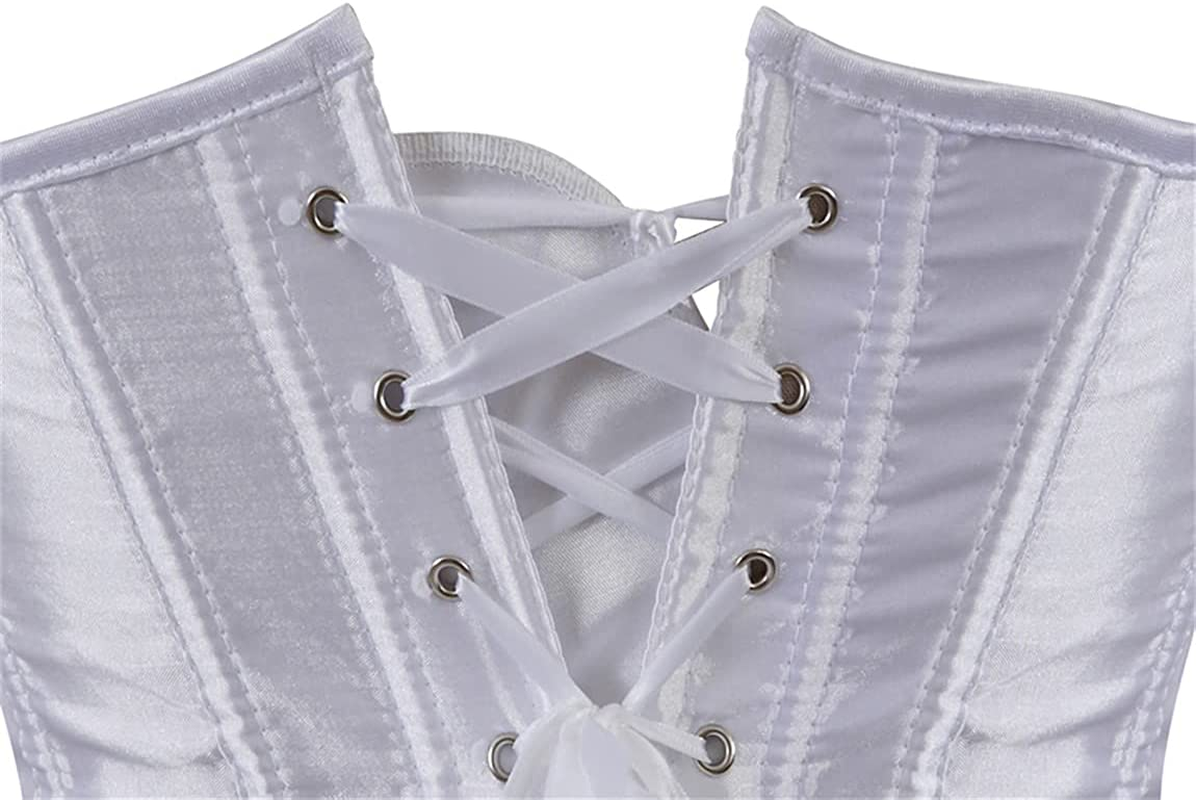 Frawirshau Women'S 9427 Lace up Boned Underbust Waist Trainer Corset Apparel & Accessories > Clothing > Underwear & Socks > Lingerie frawirshau