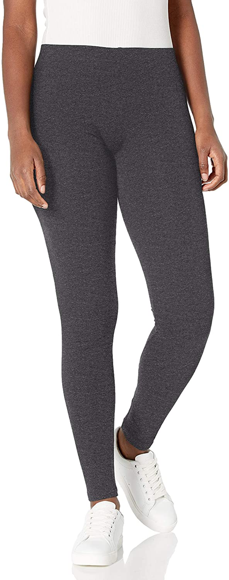 No Nonsense Women'S Cotton Legging Apparel & Accessories > Clothing > Underwear & Socks > Shapewear No Nonsense Charcoal Grey X-Large