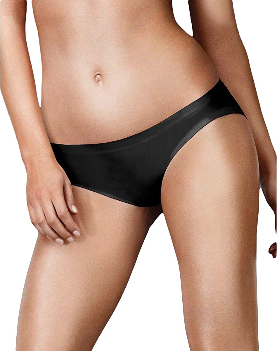 Maidenform Women'S Comfort Devotion Hipster Panty Apparel & Accessories > Clothing > Underwear & Socks > Underwear Maidenform Bikini - Black W/Body Beige Lining Bikini 6