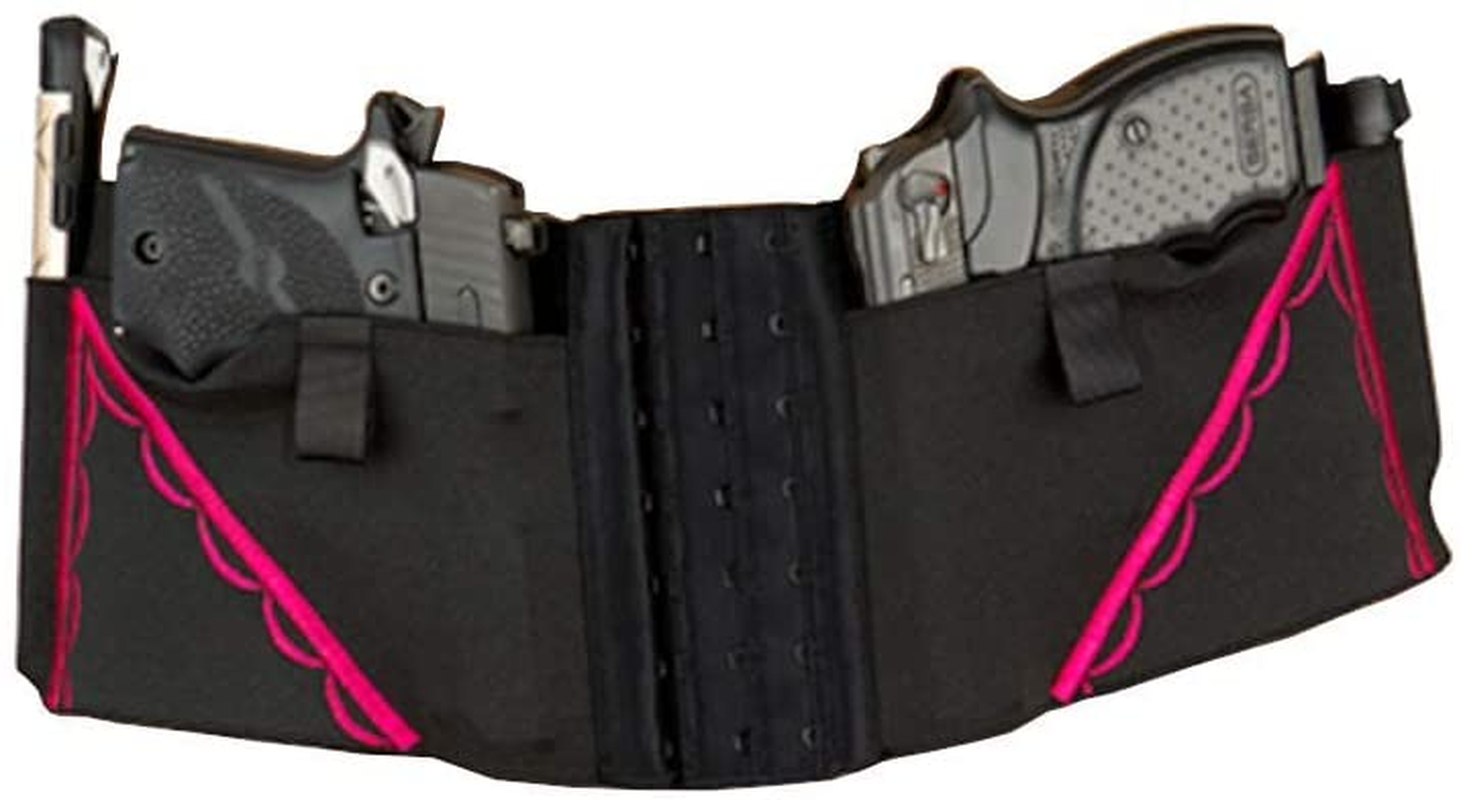 Can Can Concealment Hip Hugger Classic Holster – Ambidextrous Women’S Compression Holster for Concealed Carry- IWB / OWB Gun Holster Apparel & Accessories > Clothing > Underwear & Socks > Underwear Can Can Concealment Hot Pink Large