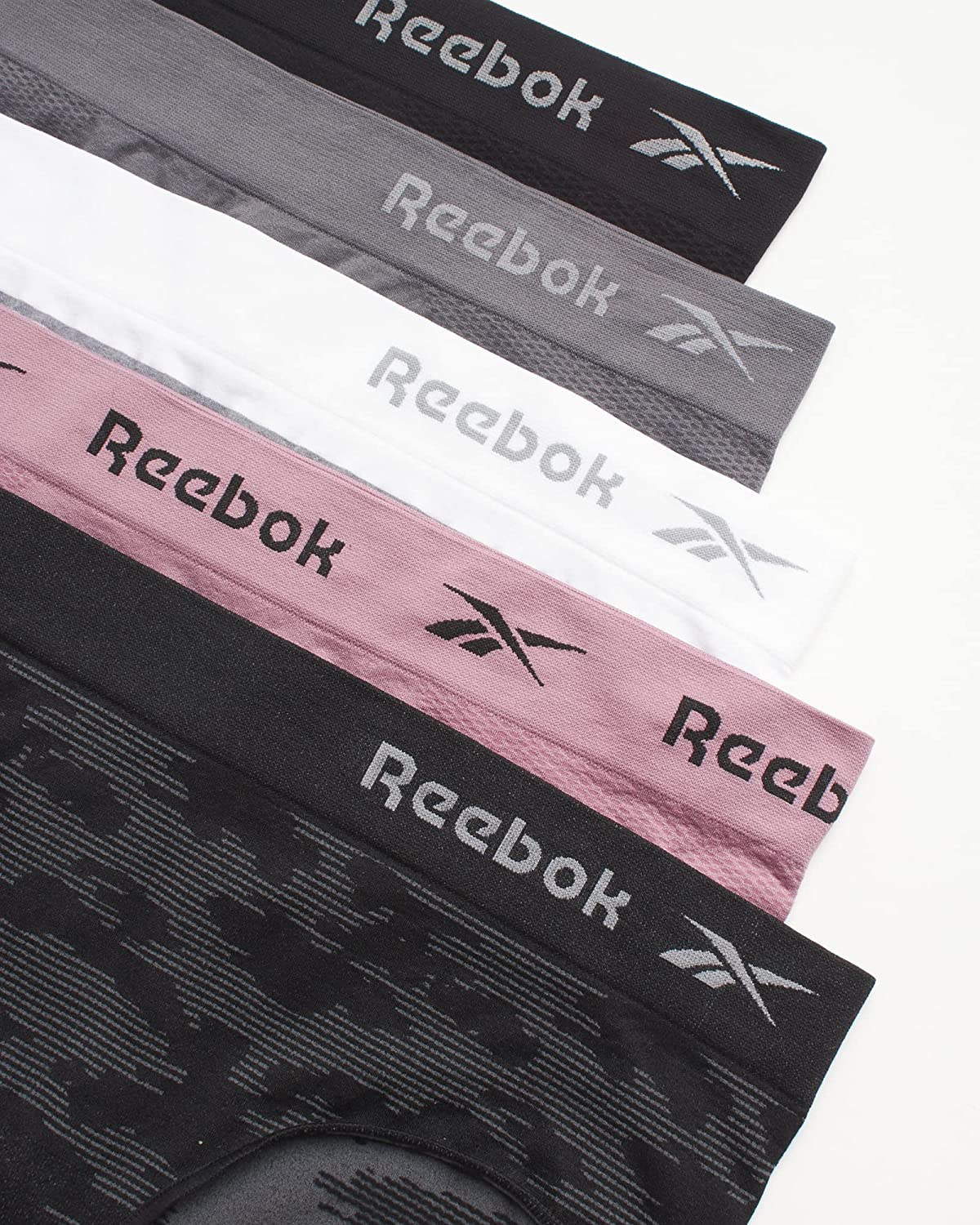 Reebok Women'S Underwear - Seamless Hipster Briefs (5 Pack) Apparel & Accessories > Clothing > Underwear & Socks > Underwear Reebok