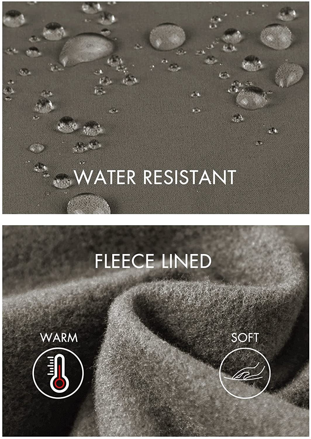BALEAF Women'S Fleece Lined Pants Water Resistant Sweatpants High Waisted Thermal Joggers Winter Running Hiking Pockets Apparel & Accessories > Clothing > Activewear Kylie Max