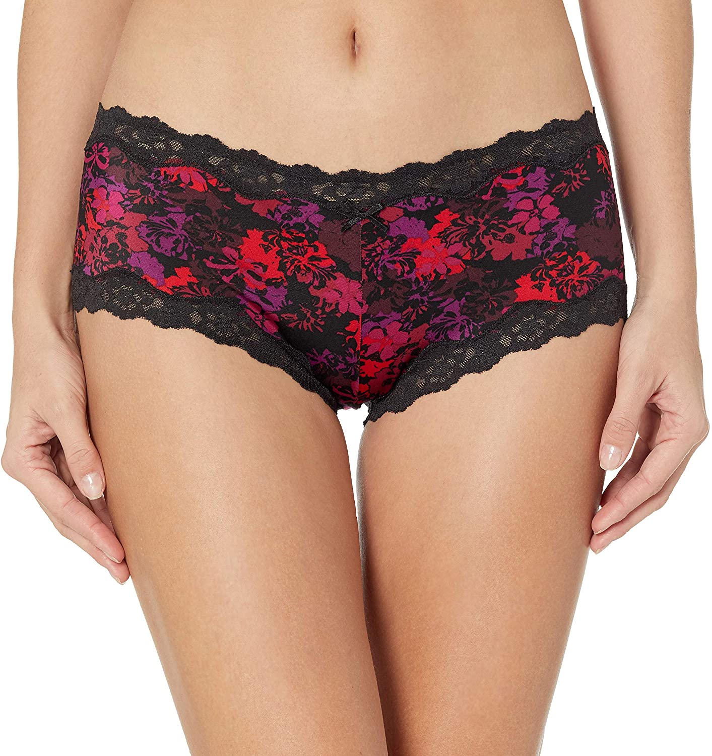 Maidenform Women'S Sexy Must Have Cheeky Hipster Apparel & Accessories > Clothing > Underwear & Socks > Underwear Maidenform Camo Garden Print/Black 5