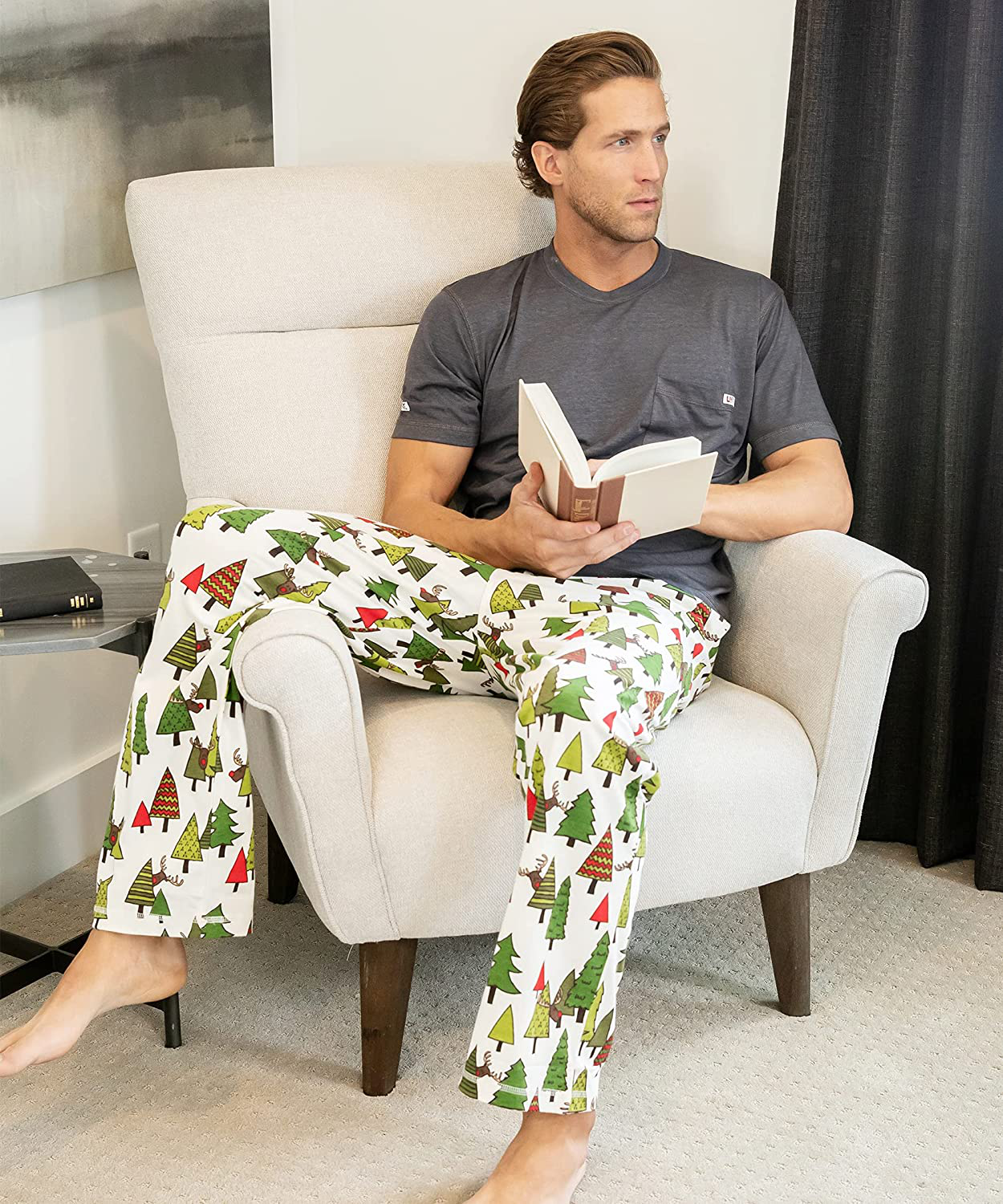 Lazy One Pajama Pants for Men, Men'S Separate Bottoms, Lounge Pants, Funny, Humorous Apparel & Accessories > Clothing > Sleepwear & Loungewear > Pajamas Kylie Max