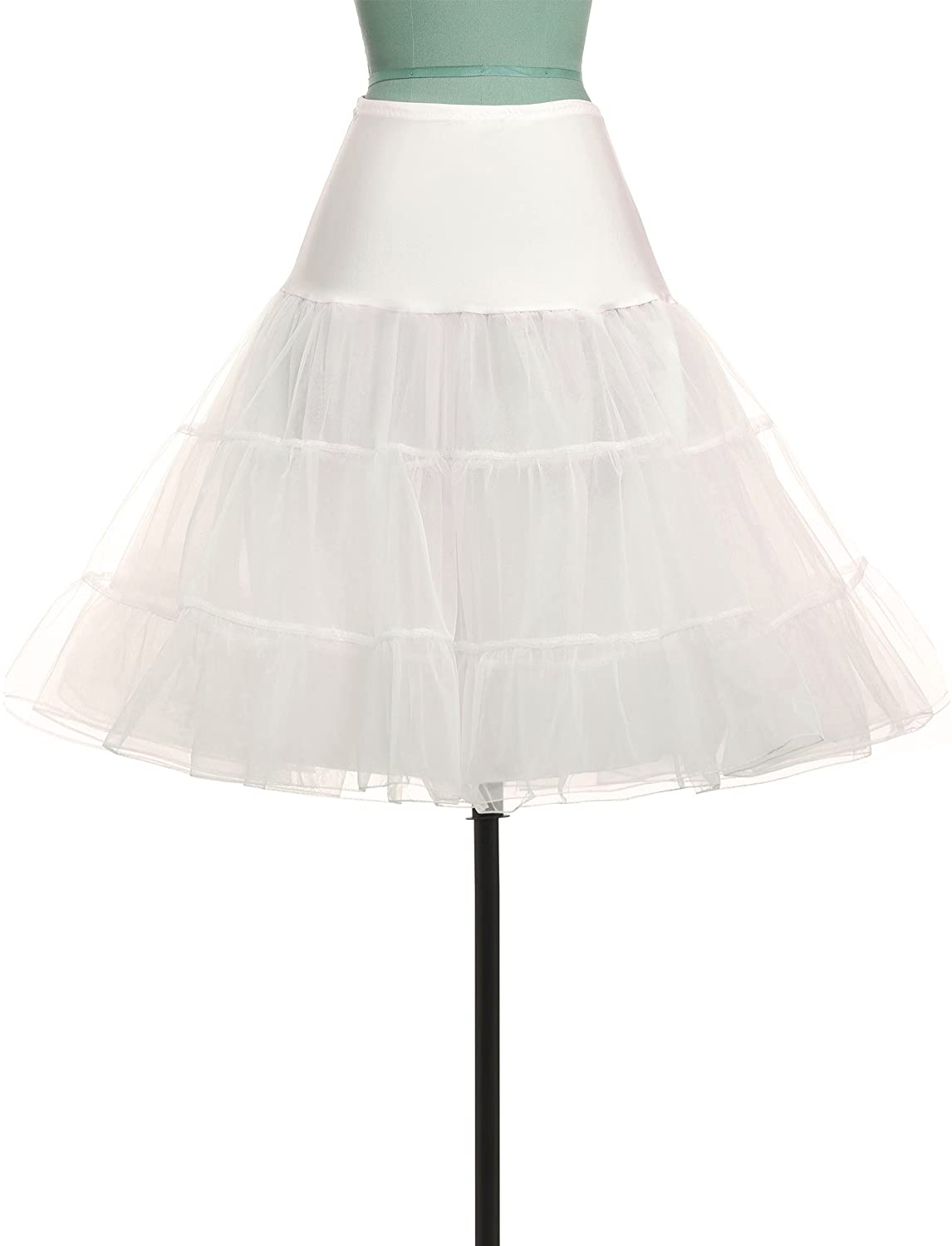 GRACE KARIN Women 50S Petticoat Skirts Tutu Crinoline Underskirt CL008922 Apparel & Accessories > Clothing > Underwear & Socks > Shapewear GRACE KARIN