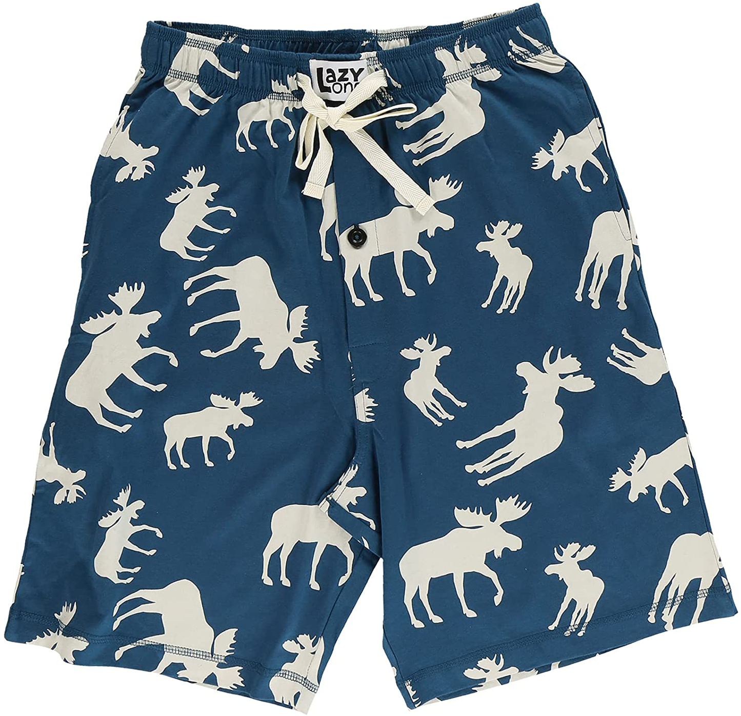 Lazy One Pajama Shorts for Men, Men'S Separate Bottoms, Cotton Loungewear Apparel & Accessories > Clothing > Sleepwear & Loungewear > Pajamas Kylie Max