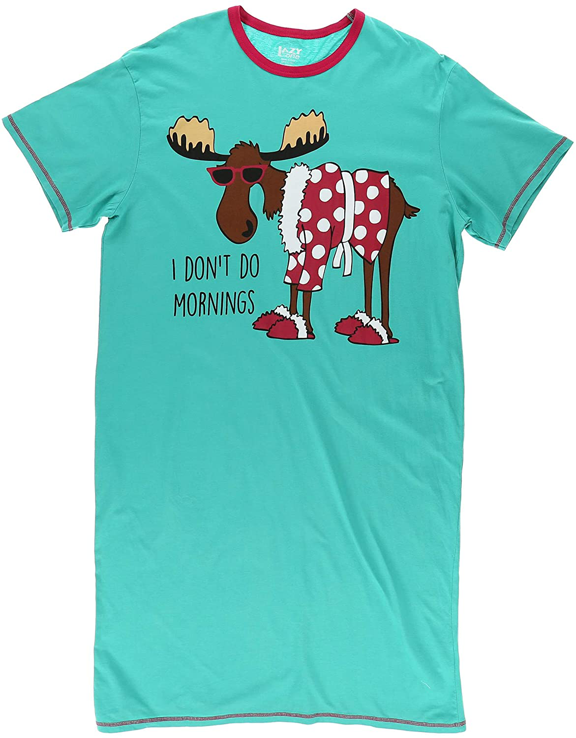 Lazy One Nightshirts for Women, Animal Designs Apparel & Accessories > Clothing > Sleepwear & Loungewear > Nightgowns Kylie Max