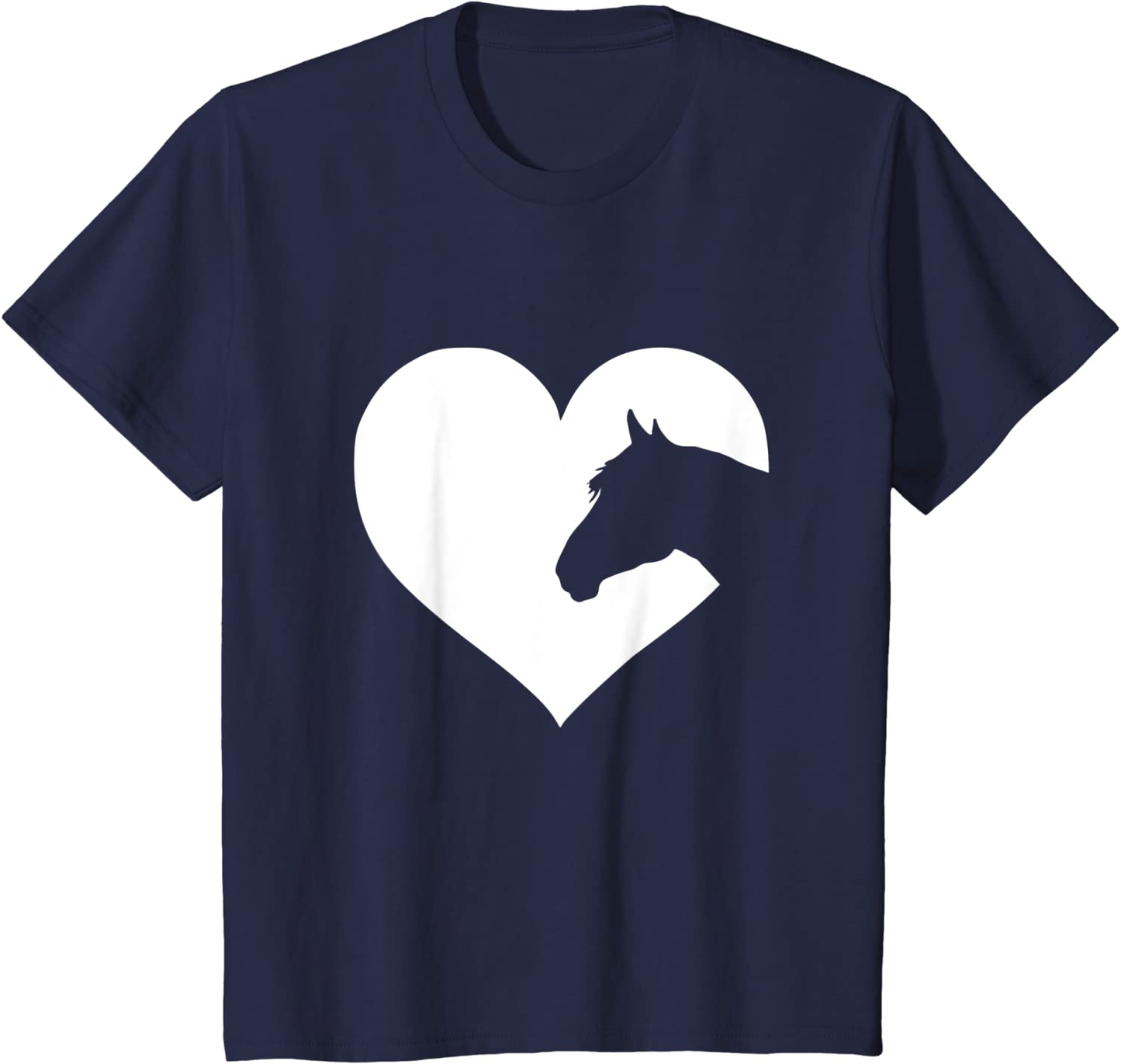 Horse lover T-Shirt gift for girls & women who love horses T-Shirt Arts & Entertainment > Party & Celebration > Gift Giving Unknown Navy Youth Kids 6