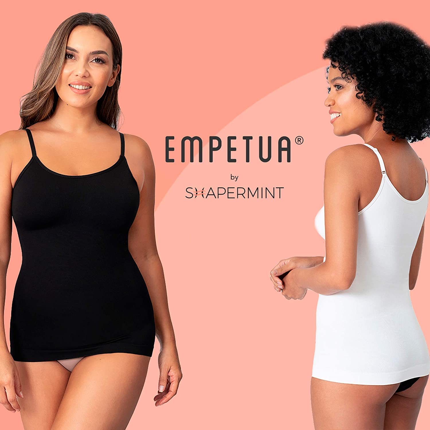 Shapermint Scoop Neck Compression Cami - Tummy and Waist Control Body Shapewear Camisole Apparel & Accessories > Clothing > Underwear & Socks > Shapewear Shapermint