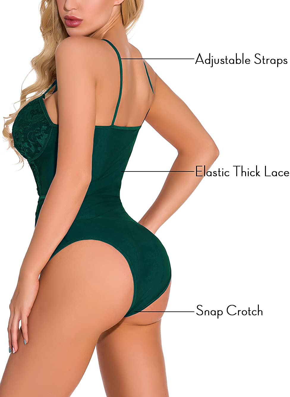 See Through Lingerie,V-Neck Lace Babydoll,Sexy Lingerie Women,One Piece Bodysuit Apparel & Accessories > Clothing > Underwear & Socks > Lingerie Kaei&Shi