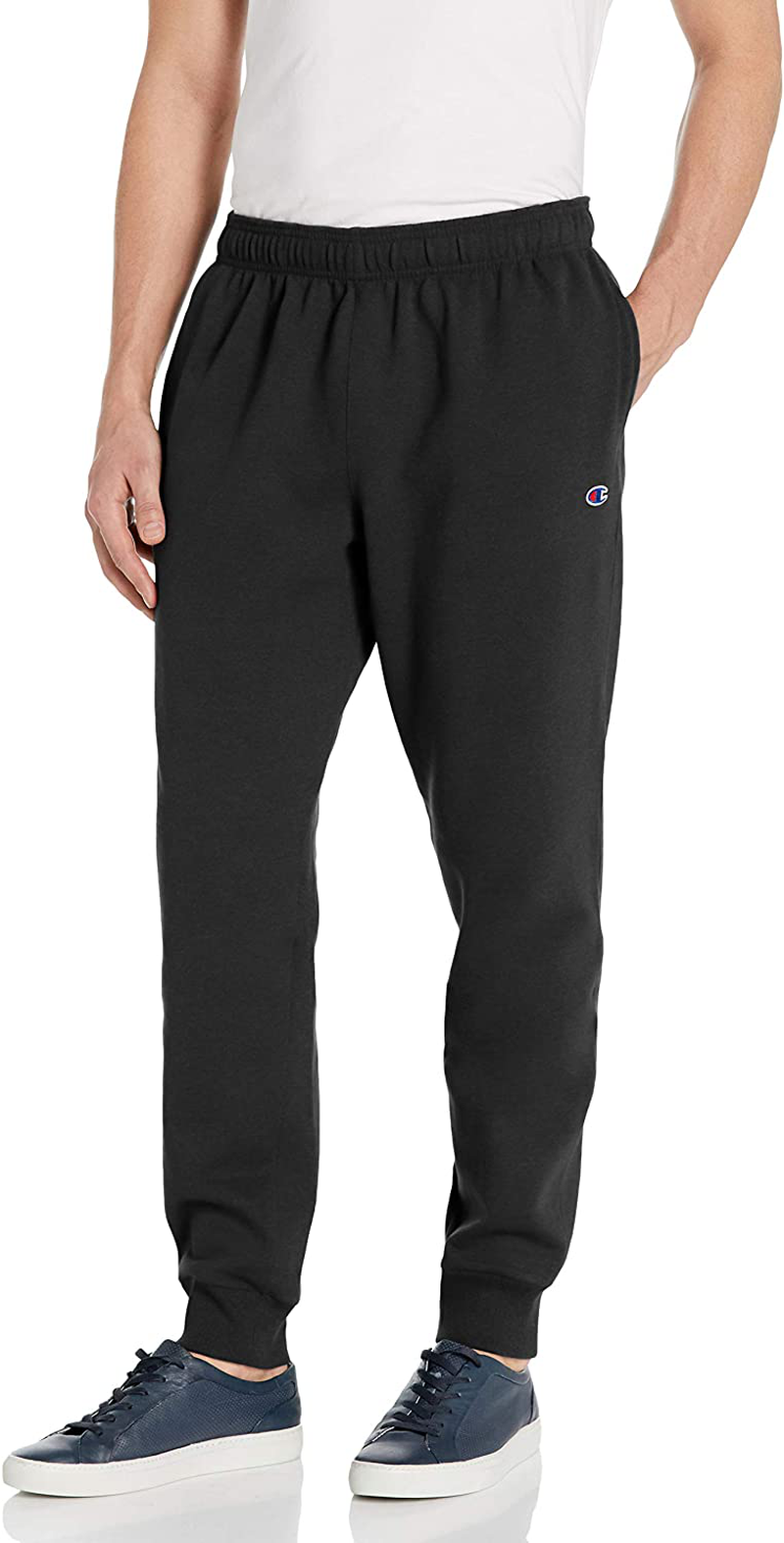 Champion Men'S Powerblend Sweats Retro Jogger Pants Apparel & Accessories > Clothing > Activewear Kylie Max