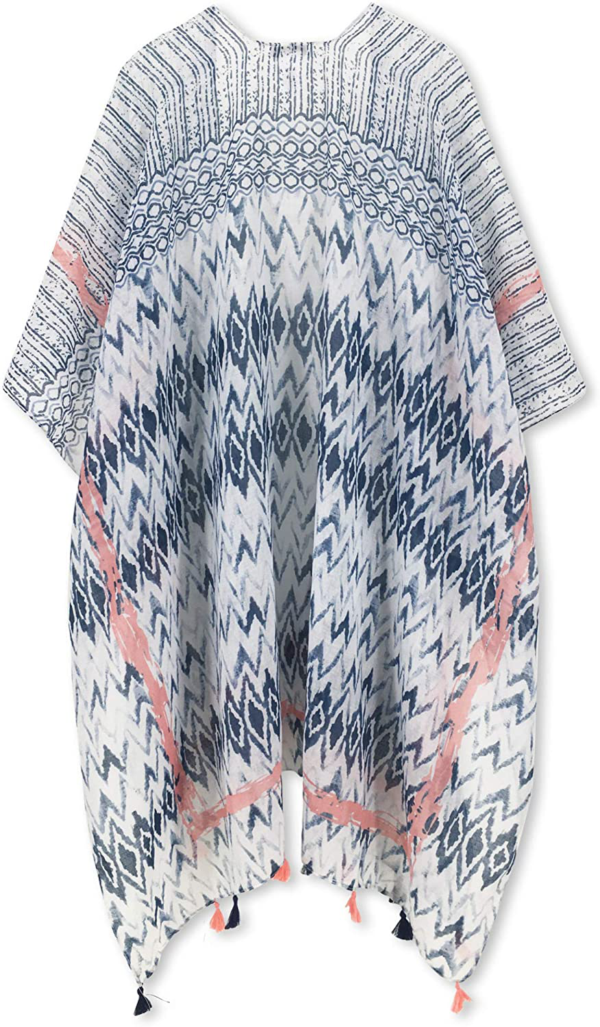 Moss Rose Women Summer Bikini Kimono Bathing Suit Cover Ups for Swimwear Apparel & Accessories > Clothing > Swimwear Kylie Max