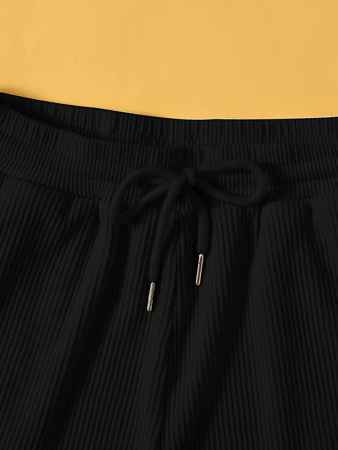 Sweatyrocks Women'S Suit Two Piece Outfits Sleeveless Crop Cami Top and Shorts Set Apparel & Accessories > Clothing > Sleepwear & Loungewear Kylie Max