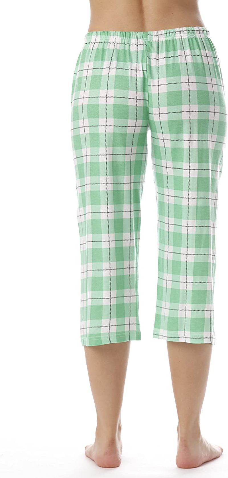 Just Love 100% Cotton Women Pajama Capri Pants Sleepwear Apparel & Accessories > Clothing > Sleepwear & Loungewear > Pajamas Kylie Max