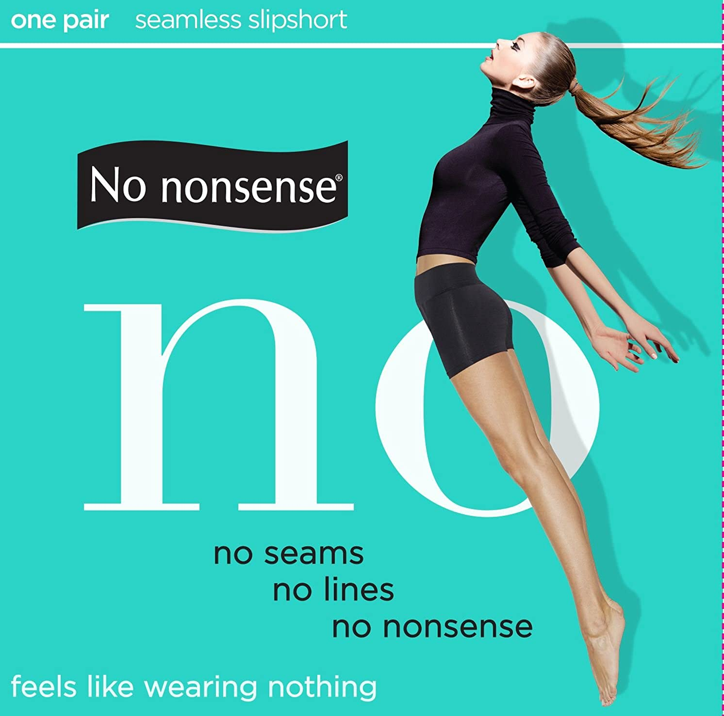No Nonsense Women'S Seamless Slip Short Apparel & Accessories > Clothing > Underwear & Socks > Shapewear No Nonsense