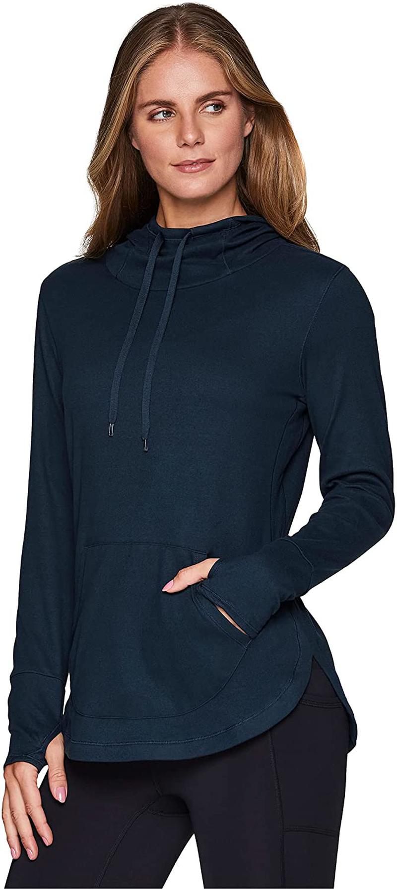 RBX Active Women'S Fashion Yoga Lightweight Long Sleeve Pullover Hoodie Top Apparel & Accessories > Clothing > Activewear Kylie Max