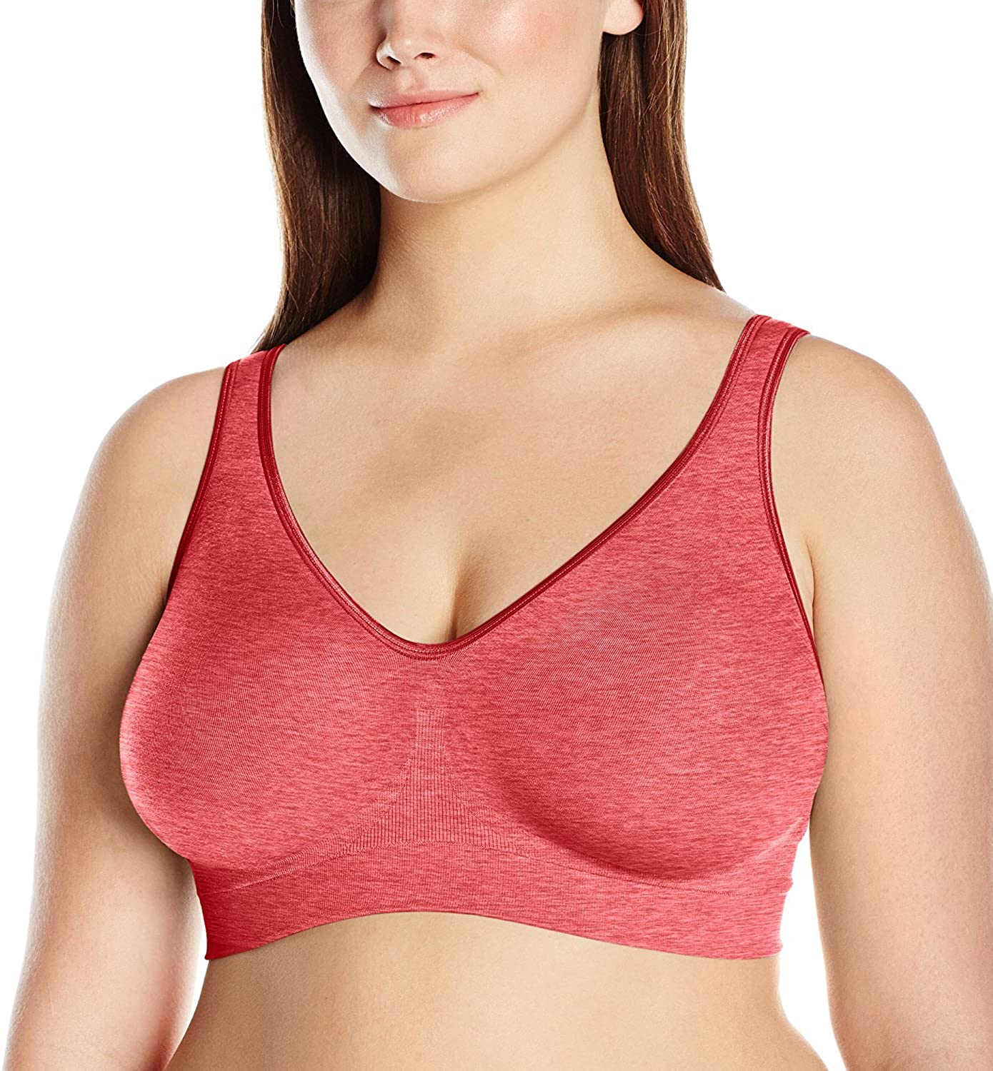 Bali Women'S Comfort Revolution Wirefree Bra with Smart Sizes DF3484 Apparel & Accessories > Clothing > Underwear & Socks > Shapewear Bali