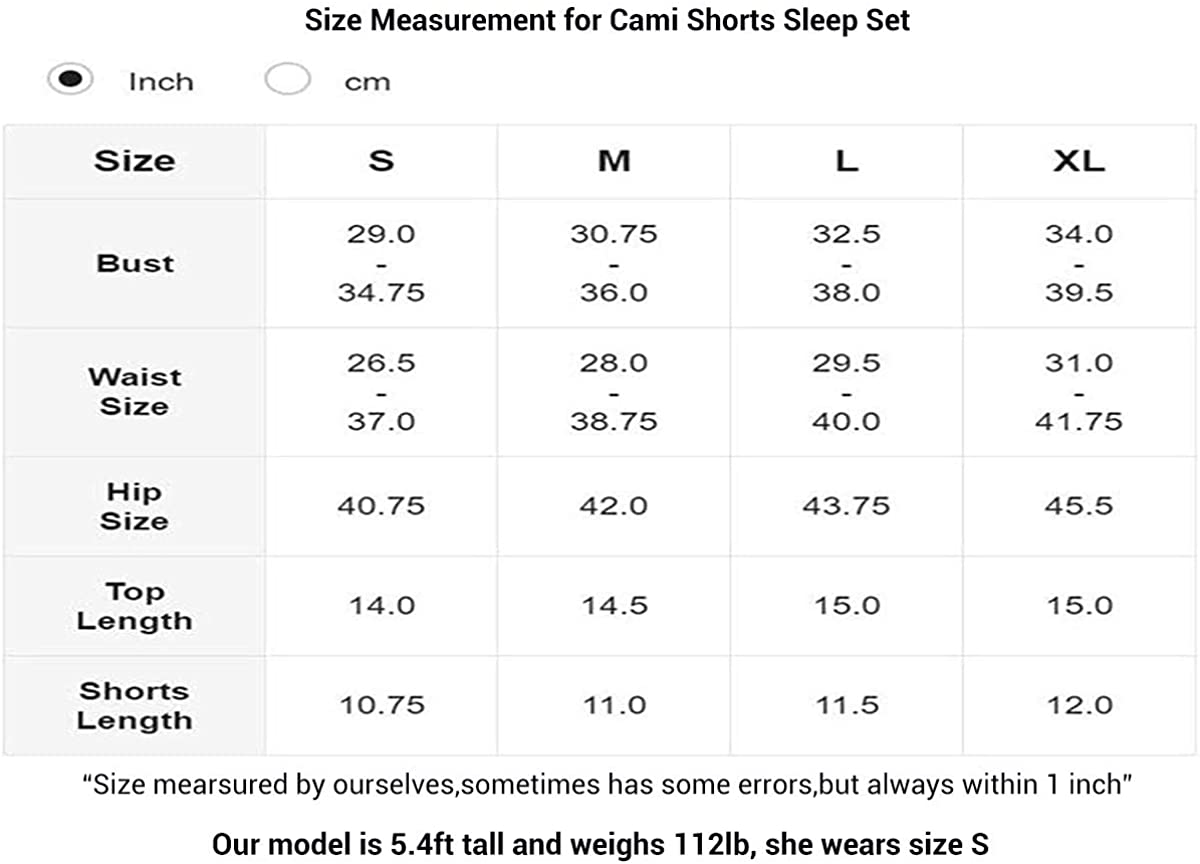 Lingerie for Women Floral Sexy Satin Pajama Sets Lace Trim Cami and Shorts Two Piece Straps Bralette and Panty Sleepwear Apparel & Accessories > Clothing > Sleepwear & Loungewear Kylie Max