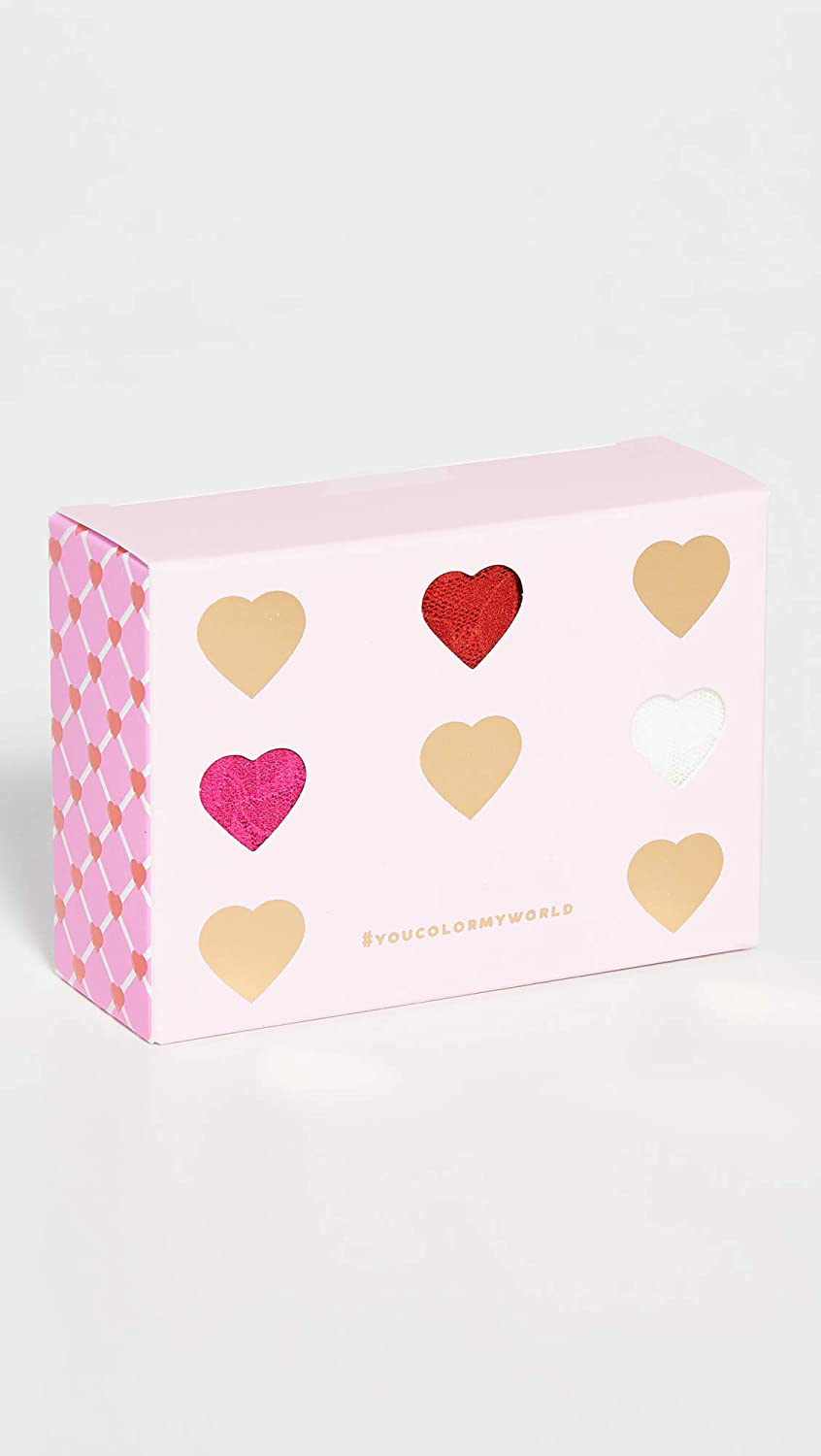 hanky panky, Signature Lace Low Rise Valentines Thong 3 Pack, One Size (2-12) Apparel & Accessories > Clothing > Underwear & Socks > Underwear hanky panky