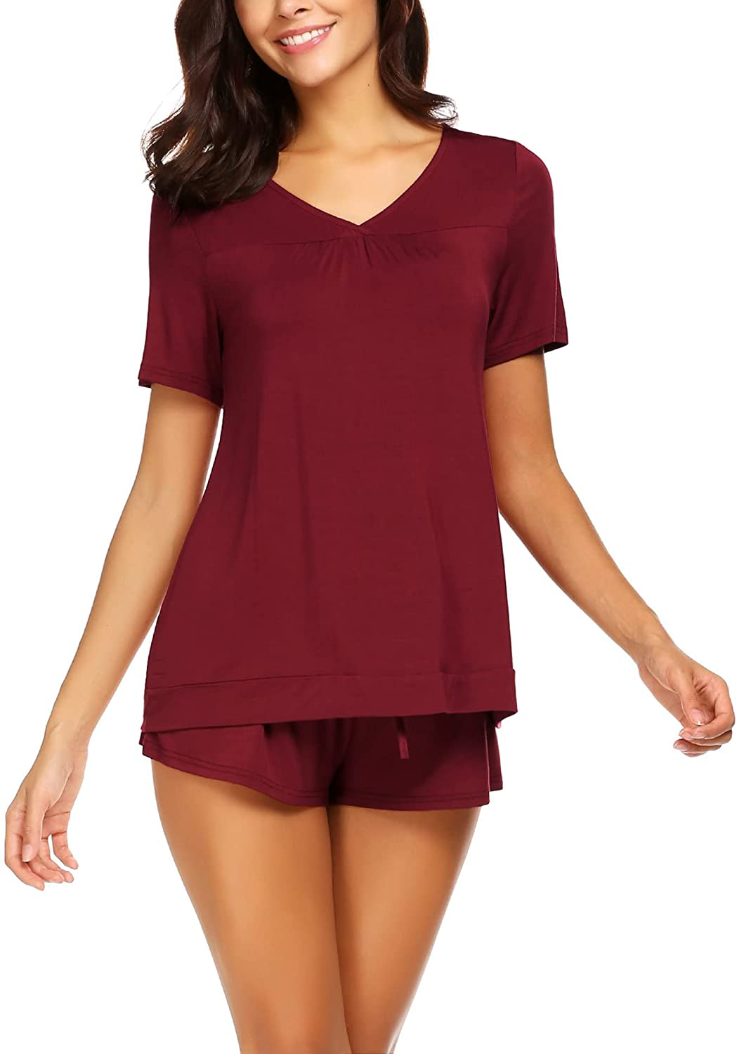 Avidlove Women'S Shorts Pajama Set Short Sleeve Sleepwear Nightwear Pjs S-XXL Apparel & Accessories > Clothing > Sleepwear & Loungewear Kylie Max