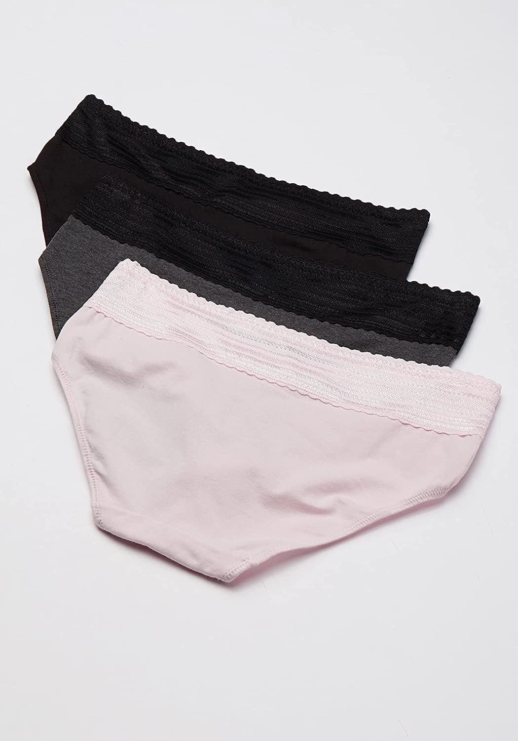Warner'S Women'S Blissful Benefits No Muffin Top 3 Pack Hipster Panties Apparel & Accessories > Clothing > Underwear & Socks > Underwear Warner's