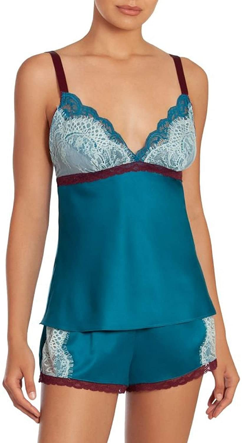 In Bloom by Jonquil Cami Short Set Small Teal Apparel & Accessories > Clothing > Sleepwear & Loungewear Kylie Max
