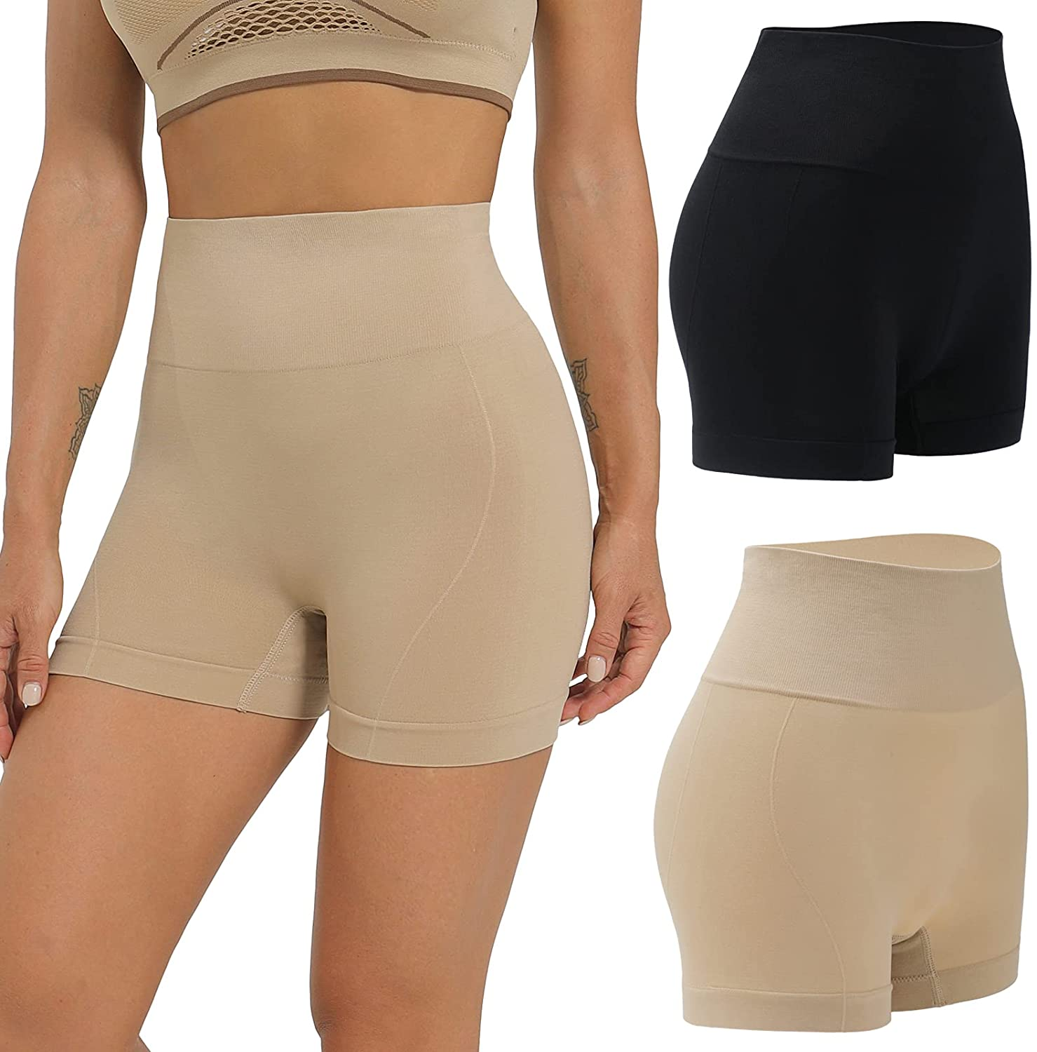 Talanes Women’S High Waisted Lace Underwear Sexy, Ladies Cheeky Lacy Panties Briefs , Soft Full Coverage Panty Multipack  Talanes Black/Light Coffee X-Large-XX-Large