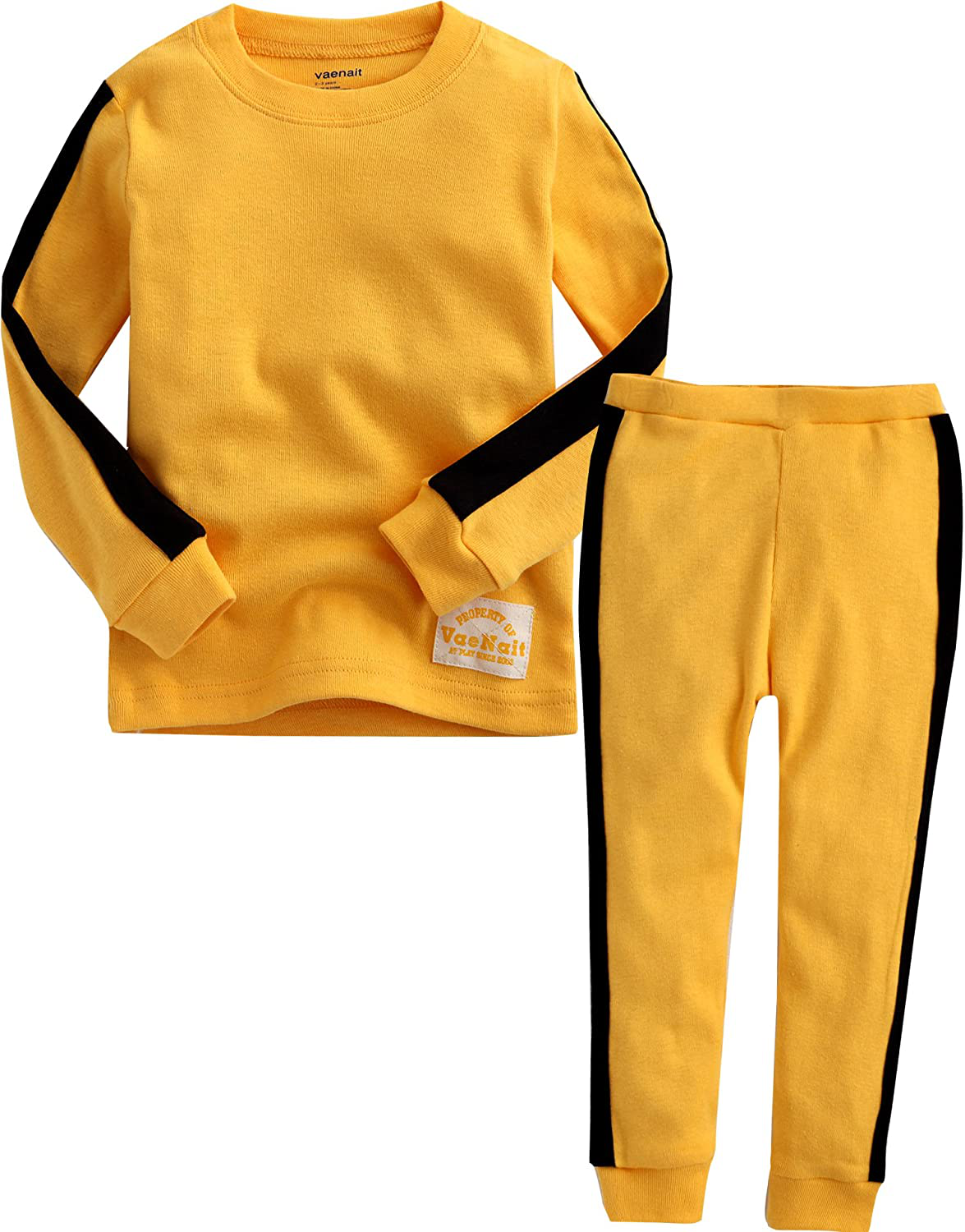 VAENAIT BABY Toddler Kids Boys Girls 100% Cotton Jaws Truck Dino Snug Fit Sleepwear Pajama Pjs Set Apparel & Accessories > Clothing > Sleepwear & Loungewear > Pajamas Kylie Max