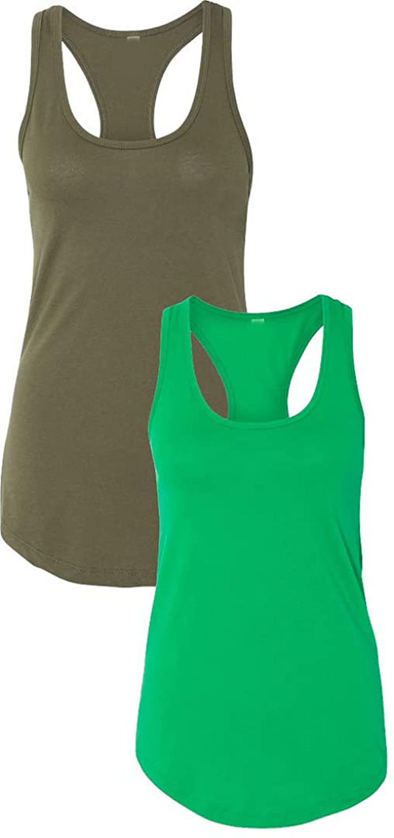 NEXT LEVEL APPAREL Racerback Tank (N1533) Apparel & Accessories > Clothing > Activewear Kylie Max