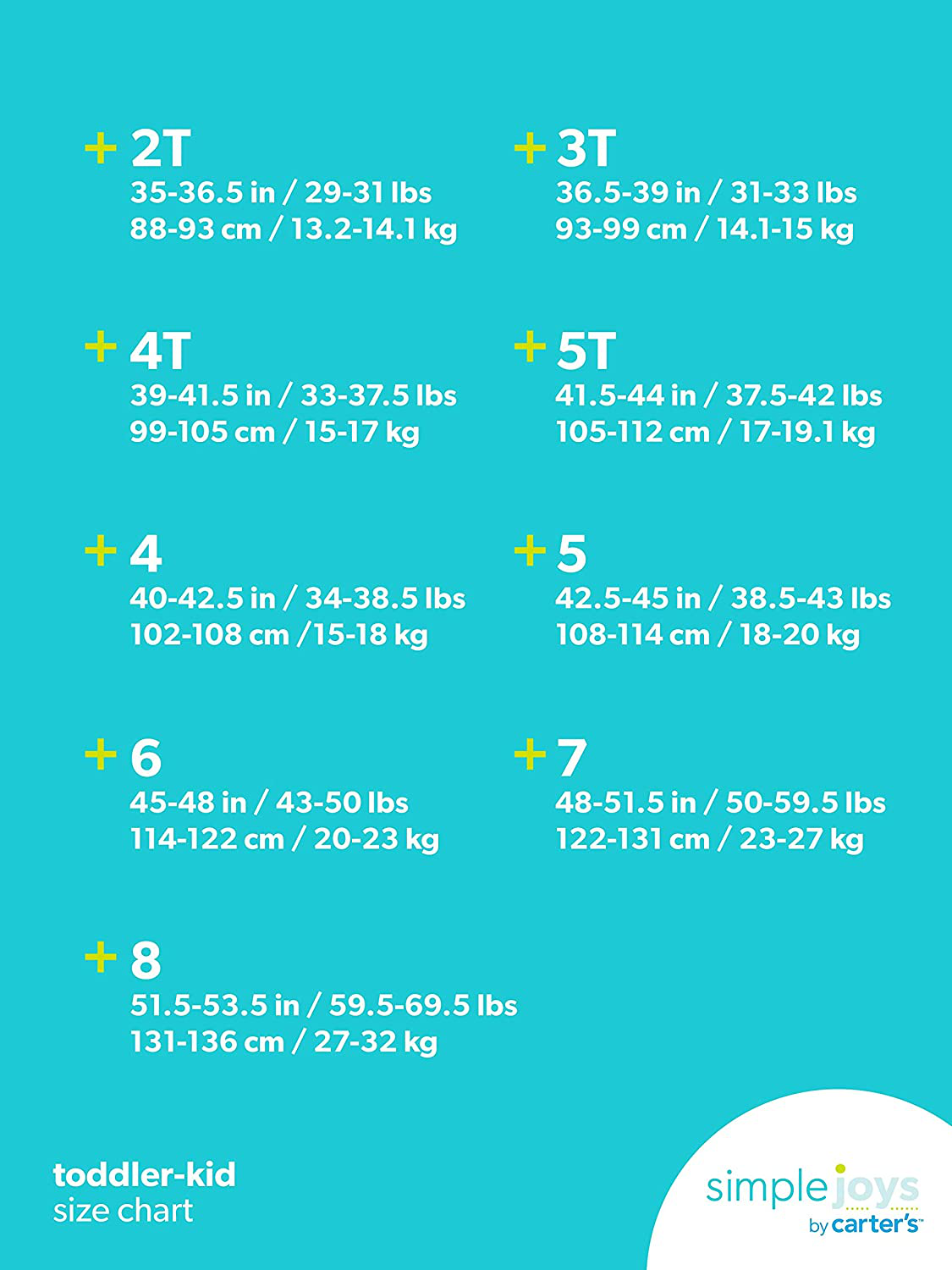 Simple Joys by Carter'S Boys and Toddlers' 4-Piece Pajama Set (Cotton Top & Fleece Bottom) Apparel & Accessories > Clothing > Sleepwear & Loungewear > Pajamas Kylie Max