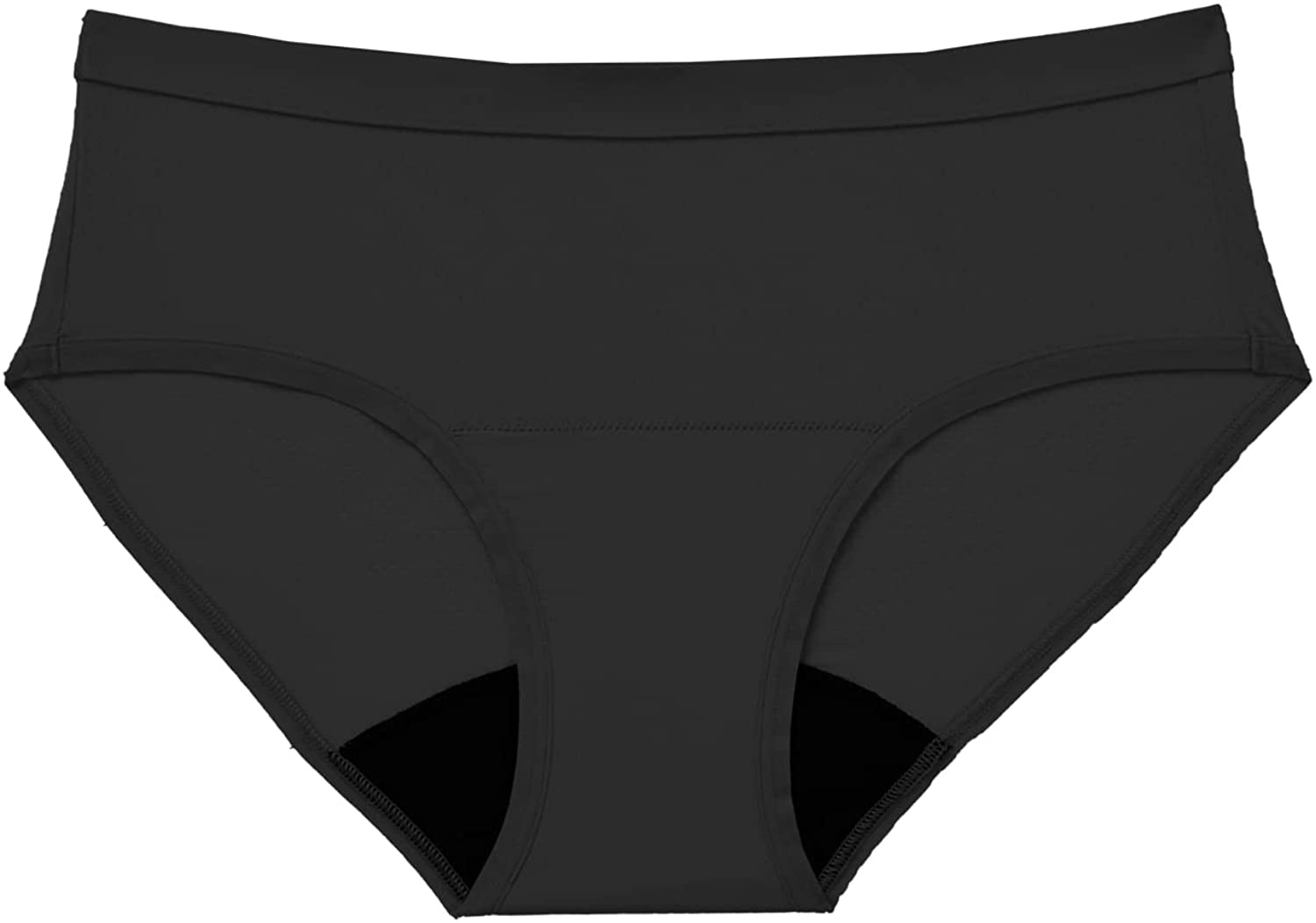 Thinx Air Hiphugger Period Underwear | Menstrual Underwear | Absorbent Period Underwear for Women | Light Absorbency Apparel & Accessories > Clothing > Underwear & Socks > Underwear THINX Black 3X