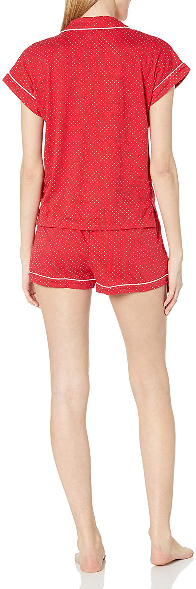 Tommy Hilfiger Women'S Sleeve Top and Short Classic Pajama Set Pj Apparel & Accessories > Clothing > Sleepwear & Loungewear Kylie Max