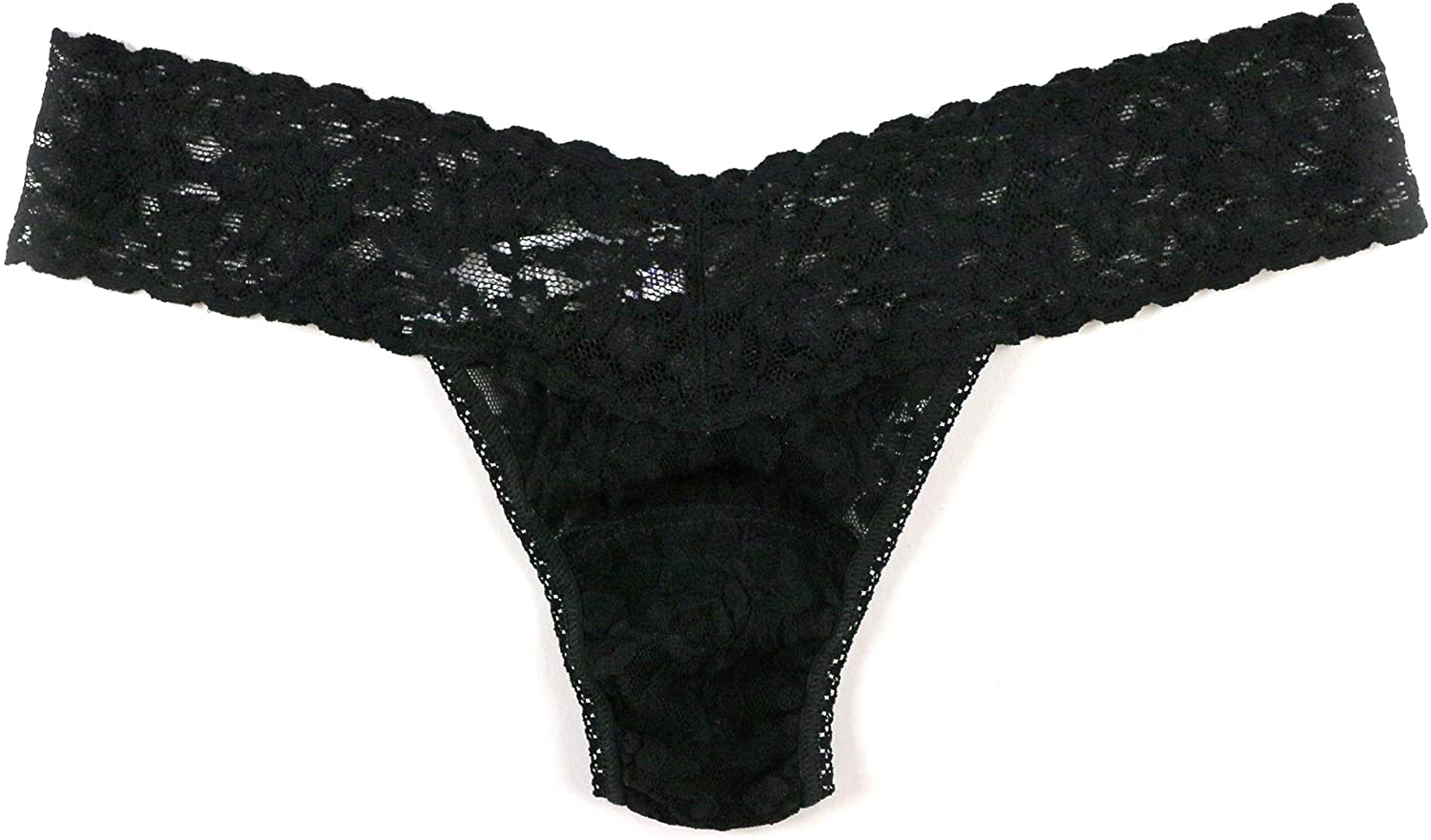 hanky panky, Signature Lace Low Rise Thong, One Size (2-12) Apparel & Accessories > Clothing > Underwear & Socks > Underwear hanky panky